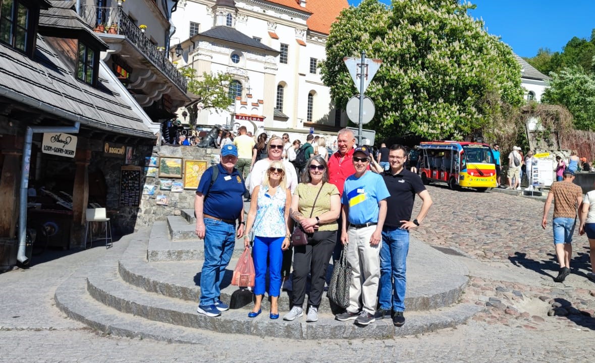 ROTARY Lublin Wizyta Amerykanow M