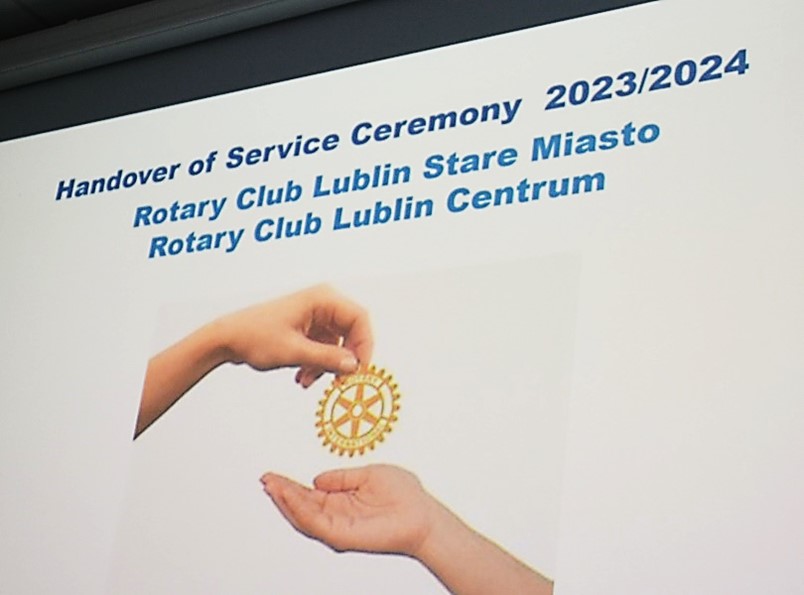 ROTARY Lublin Przekazanie sluzby 2023 A