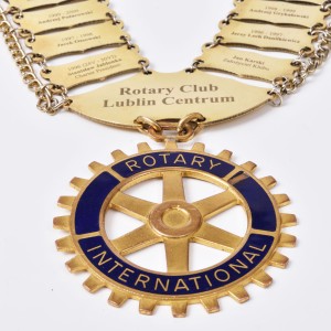 Łańcuch Prezydenta Rotary Club Lublin Centrum