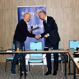 Prezydent RC Lublin Stare Miasto Andrzej Bondyra gościem w RC Lublin Centrum