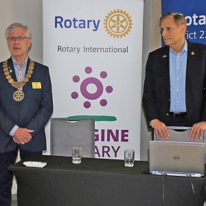 John Hewko - Sekretarz Generalny  The Rotary Foudation w Lublinie
