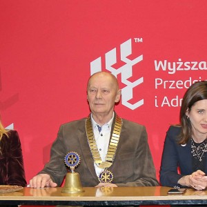 Spotkanie w Wyższej Szkole Przedsiębiorczości i Administracji w Lublinie
