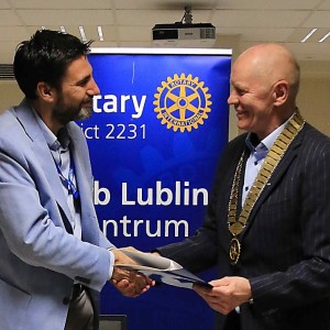 Wysoki Komisarz ONZ ds. Uchodźców (UNHCR) – Dyrektor Oddziału w Lublinie Marco Procaccini gościem RC Lublin Centrum